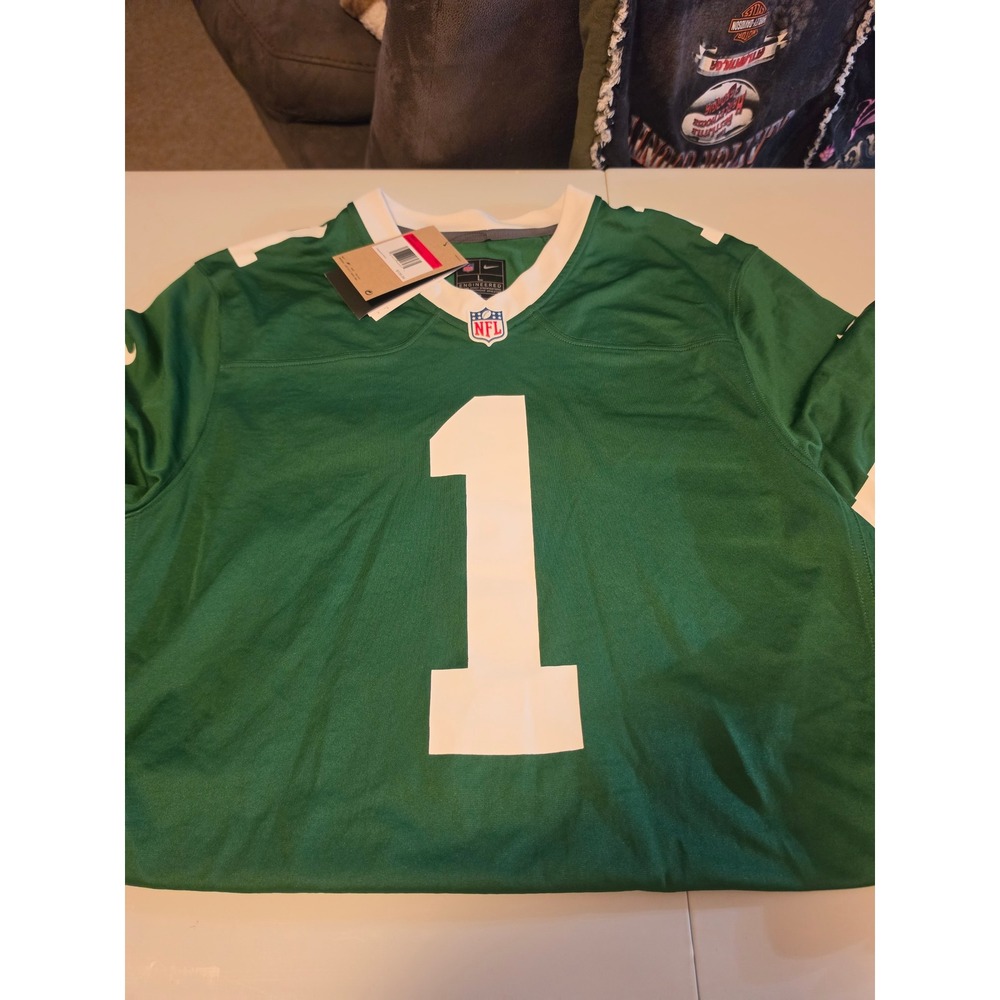 Nike New York Jets Sauce Gardner 1 Limited Jersey Mens XL Green